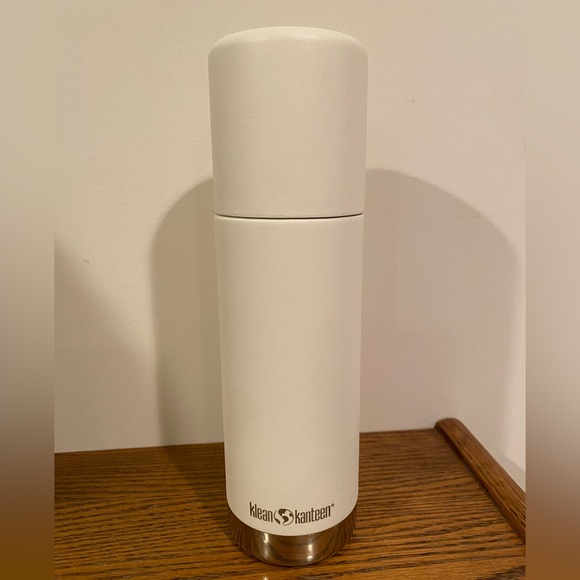NWT Klean Kanteen TK Pro 1L Insulated Water Bottle Tofu White 16.9 Fl Oz - Picture 1 of 3